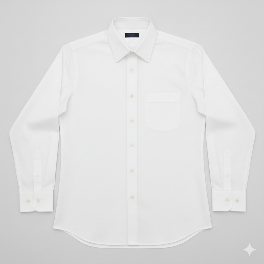 White formal shirt